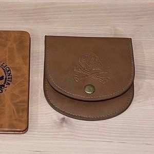 Uncharted 4 A Thief's End leather wallet without the coin